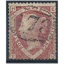 1870 SG50/1 1 1/2d Rose Plate 1 Fine Used Check Letters "EH".