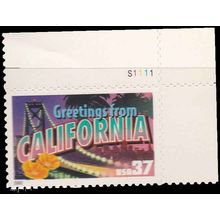 3700 37c California MNH P#S UR S1111 V2766