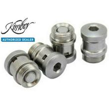 Kimber 1911 Stainless Hex Head Grip Screws & Bushings 4100090