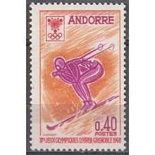 Andorre Français 1968 Michel 207 Neuf ** Cote (2008) 1.90 € Jeux olympiques
