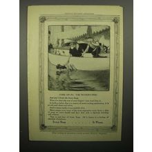 1908 Ivory Soap Ad - Come on In The Water's Fine