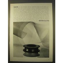 1963 Western Electric Telephone Ad - Twistor