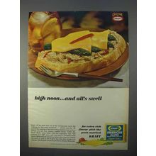 1966 Kraft American Slices Ad - High Noon All's Swell