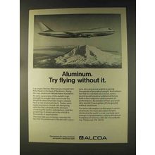 1976 Alcoa Aluminum Ad - Try Flying Without It