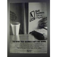 1980 Bell Yellow Pages Ad - Business Can't Put Down