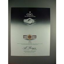 1987 Ebel 1911 Watch Ad - Architects of Time!