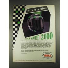 1992 Bell Sport 2000 Helmet Ad - Street Action