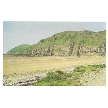 BREAN DOWN, Somerset. unused vintage postcard pub. by Plastichrome =