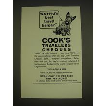 1963 Thos. Cook & Son Advertisement - W-u-r-r-l-d's best travel bargain