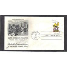 FDC Art Craft 1982a 20c Goldfinch (Cachet-U/A) CV39737
