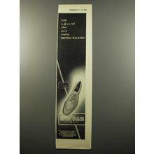 1950 British Walkers Shoes Advertisement