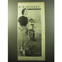1950 B.H. Wragge North Shore Golf Slack Ad - B.H. Wragge does the North Shore
