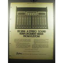 1975 Kustom Electronics XII SRM Mixer Advertisement