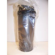 Muscle & Strength Tactical Shaker Bottle BRAND NEW 22 OZ. BLACK ON BLACK