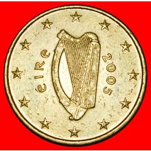 Ⰶ NORDIC GOLD (2002-2024): IRELAND ★ 50 EURO CENTS 2005!★LOW START★NO RESERVE