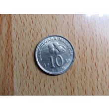 Malaysia 1989 10 Sen Coin