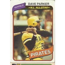 1980 TOPPS DAVE PARKER ALL STAR #310