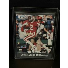 John Taylor #255 | 1991 Ultra Football Trading Card