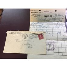 ICOLLECTZONE US 1914 Advertising Historic Cover (F500)