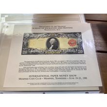ICOLLECTZONE Bureau of Engraving and Printing 12 cards of US Currency (COL700)