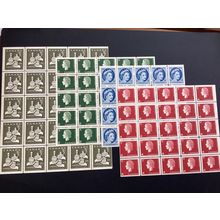 ICOLLECTZONE Canada Pane Lot of four XF NH (B100)
