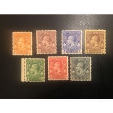 ICOLLECTZONE Turks and Caicos 60-67 VF Hinged