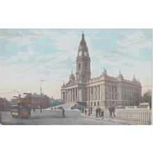 Town Hall Southampton Hampshire Postcard (QHAM246)