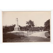 St Georges Park and War Memorial Great Yarmouth Postcard RP Norfolk GT