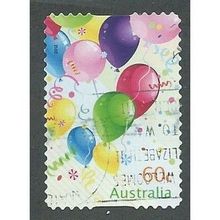 AUS 2012 60c (S/A) 'BALLOONS' FINE USED (EBID36-331)