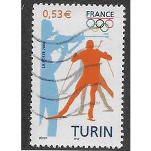 FRA 2006 53c 'WINTER OLYMPICS - TURIN' FINE USED (EBID57-417)