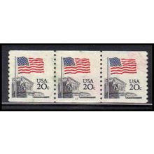 Used 1895 20c U.S. Flag Fine PNC 13/3 PA2231