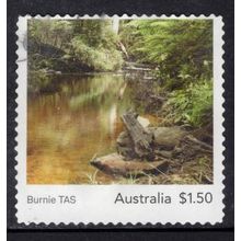 AUSTRALIA: 2025 BURNIE, TASMANIA, TOURISM, USED SELF-ADHESIVE $1.50 STAMP. 027
