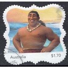 2025: DISNEY, MOANA 2, PART 3, $1.70 USED SELF-ADHESIVE MYSTAMP. 012