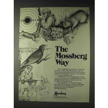 1973 Mossberg .22 Rifle Ad - The Mossberg Way