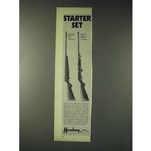 1973 Mossberg Ad - Model 183K Shotgun, Model 341 Rifle