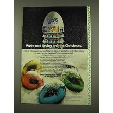 1973 L'eggs Pantyhose Ad - Not Having a White Christmas