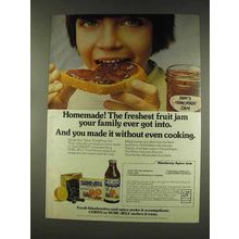 1977 Certo and Sure-Jell Pectin Ad - Homemade!