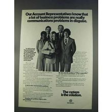 1977 Bell System Ad - Our Account Representatives