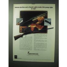 1983 Browning BPS Shotgun Ad - Bottom Ejection