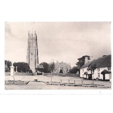 CHITTLEHAMPTON CHURCH, NORTH DEVON used postcard 1981 postmark RP =