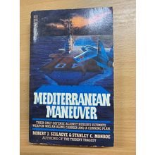 1984 1ST EDITION "MEDITERRANEAN MANEUVER" WAR FICTION USA PAPERBACK BOOK (P2)