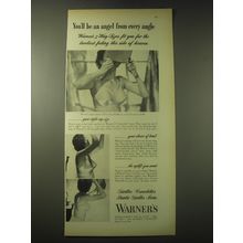 1948 Warner's Bras Ad - You'll be an angel from every angle