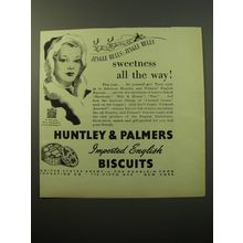 1950 Huntley & Palmers Biscuits Advertisement - Jingle Bells Jingle Bells
