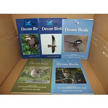 DEVON BIRDS JOURNALS 2007 - 2018 (PB, VGC, 5 publications