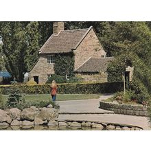 Child At Captain Cooks Cottage Melbourne Australia Postcard