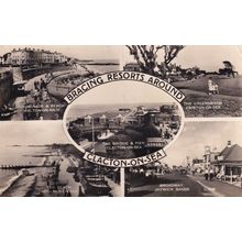 Jaywick Broadway Clacton On Sea Real Photo Postcard