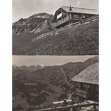 Alkoholfr Restaurant Schwandfeldspitze Adelboden 2x Swiss Postcard s