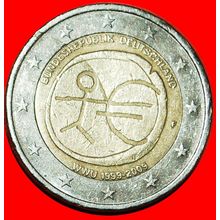 ⰆMONETAR UNION:GERMANY★2 EURO 1999-2009F BADEN-WUERTTEMBERG★LOW START★NO RESERVE
