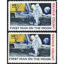 C76, Mint NH 10¢ With Large Blue Color Shift Error With Normal * Stuart Katz