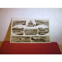 multiview, FLEETWOOD, LANCASHIRE unused vintage postcard RP =